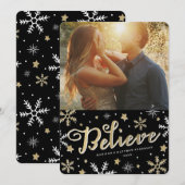 Sterrennacht | Vakantieknopkaart Feestdagenkaart (Voorkant / Achterkant)