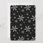 Sterrennacht | Vakantieknopkaart Feestdagenkaart (Achterkant)