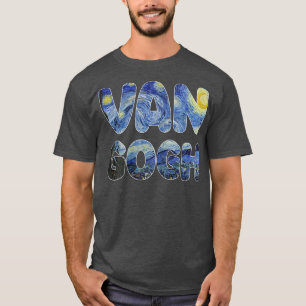 Sterrennacht Van Gogh Art schilderen Vincent Van G T-shirt