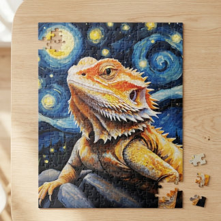 Sterrennacht Van Gogh Baardagaam Kunst Legpuzzel