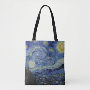 Sterrennacht & Van Gogh/beroemde kunst Draagtas