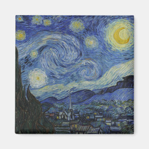 Sterrennacht & Van Gogh/beroemde kunst Magneet