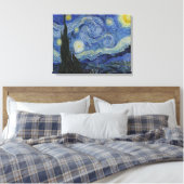 Sterrennacht Van Gogh Canvas Afdruk (Insitu (Slaapkamer))