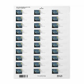Sterrennacht Van Gogh Etiket (Full Sheet)