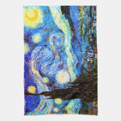 Sterrennacht Van Gogh Fine Art Theedoek (Verticaal)
