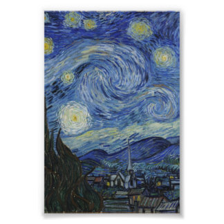 Sterrennacht Van Gogh Foto Afdruk