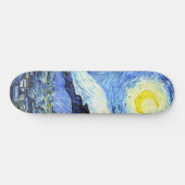 Sterrennacht Van Gogh Impressionisme Skateboard (Horizontaal)