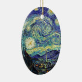 Sterrennacht van Gogh Keramisch Ornament (Rechts)