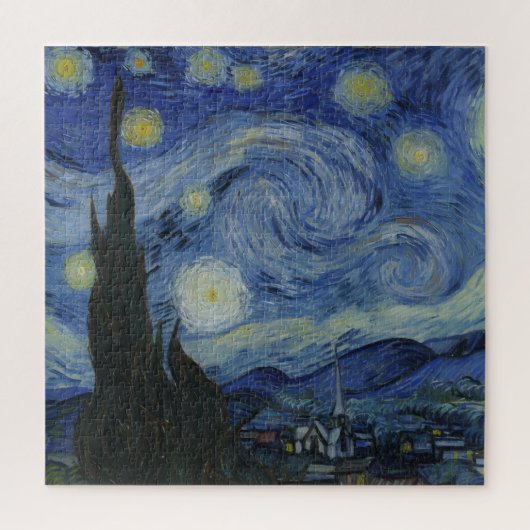 Sterrennacht - Van Gogh Legpuzzel (Verticaal)