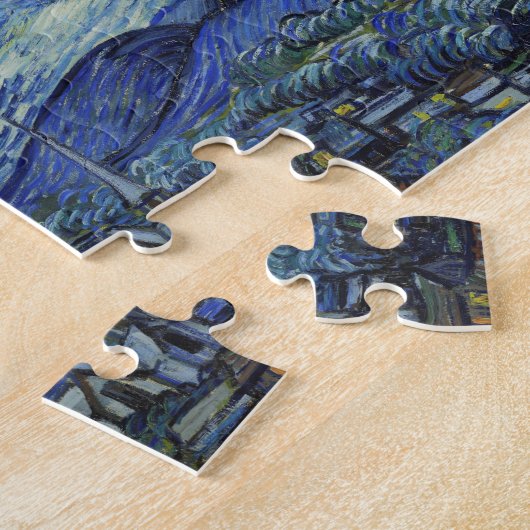 Sterrennacht Van Gogh Legpuzzel (Zijkant)