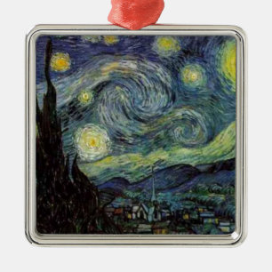 Sterrennacht - van Gogh Metalen Ornament