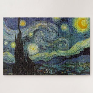 Sterrennacht - van Gogh Painting Art Legpuzzel