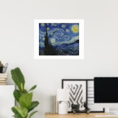 Sterrennacht Van Gogh Poster (Thuiskantoor)