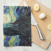 Sterrennacht van Gogh Theedoek (Quarter Fold)