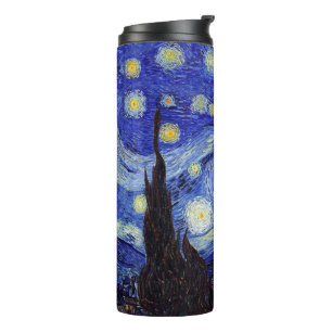 Sterrennacht Van Gogh Thermal Tumbler Thermosbeker