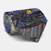 Sterrennacht van het Van Gogh stropdas (Opgerold)