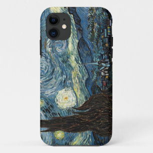 Sterrennacht van Van Gogh iPhone 11 Hoesje