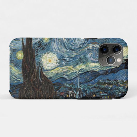 Sterrennacht van Van Gogh Case-Mate iPhone Case (Achterkant (horizontaal))