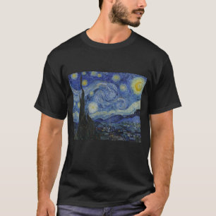 Sterrennacht van Van Gogh T-shirt