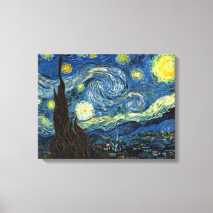Sterrennacht van Vincent Van Gogh Canvas Art