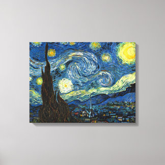 Sterrennacht van Vincent Van Gogh Canvas Art