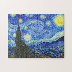 Sterrennacht van Vincent van Gogh Legpuzzel