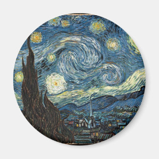 Sterrennacht van Vincent Van Gogh Magneet