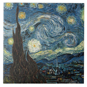 Sterrennacht van Vincent van Gogh Tegeltje