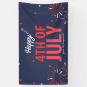 Sterrennacht Vierde Juli Spandoek (Verticaal)