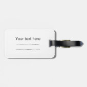 Sterrennacht, Vincent Van Gogh. Bagagelabel (Achterkant horizontaal)