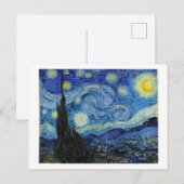 Sterrennacht Vincent van Gogh Briefkaart (Voorkant / Achterkant)