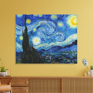 Sterrennacht | Vincent Van Gogh Canvas Afdruk