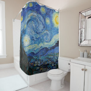 Sterrennacht   Vincent van Gogh Douchegordijn