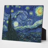 Sterrennacht Vincent van Gogh Fine Art Painting Fotoplaat (Zijkant)