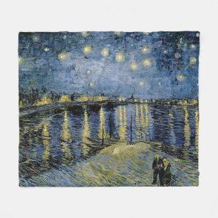 Sterrennacht Vincent van Gogh Fleece Deken