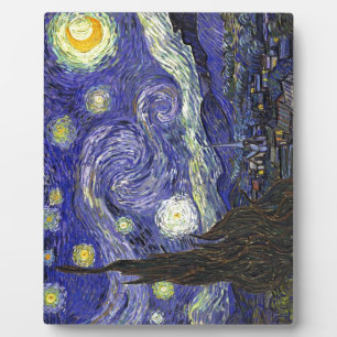 Sterrennacht, Vincent Van Gogh. Fotoplaat