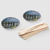 Sterrennacht Vincent van Gogh Handwaaier (Niet-gemonteerd)