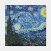 Sterrennacht | Vincent Van Gogh Magneet (Voorkant)