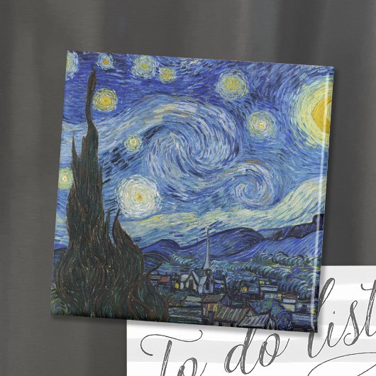 Sterrennacht | Vincent Van Gogh Magneet