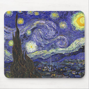 Sterrennacht, Vincent Van Gogh. Muismat