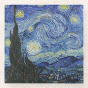 Sterrennacht Vincent Van Gogh Onderzetter