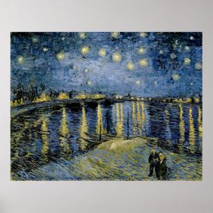Sterrennacht Vincent van Gogh Poster