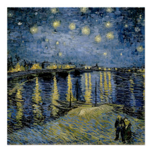 Sterrennacht Vincent van Gogh Poster Perfect Poster