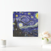 Sterrennacht, Vincent Van Gogh. Vierkante Klok (Huis)