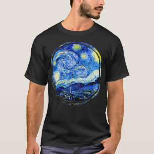 Sterrennacht Vincent Van Gogh voor de stijlvolle T-shirt