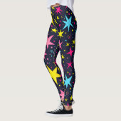 Sterrennacht Vrouwen Mode Leggings (Links)