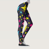 Sterrennacht Vrouwen Mode Leggings (Rechts)