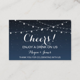Sterrennacht Wedding Drink Ticket