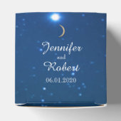 Sterrennacht Wedding Favor Box Bedankdoosjes (Bovenkant)