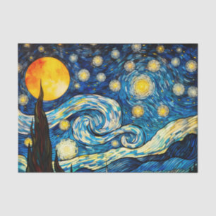 Sterrennachten Decoupage Papier